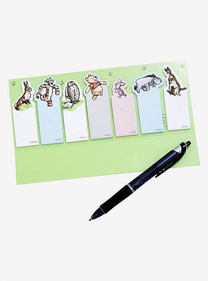 Disney Winnie The Pooh Sticky Note Tabs Boxlunch Disney Winnie The