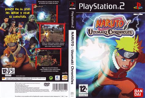 Naruto Uzumaki Chronicles Playstation 2 Ultra Capas