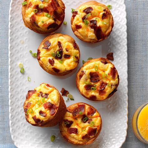 Bacon Quiche Tarts Recipe How To Make It Taste Of Home