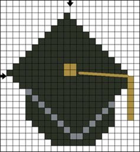 57 w x 134 h on 14 count this measures: Graduation caps, Cross stitch patterns and Stitch patterns ...