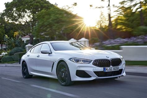 Photoshoot The 2020 Bmw 8 Series Gran Coupe In Mineral White