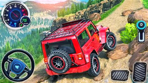 Offroad 4x4 Uphill Jeep Driving Simulator 3d Suv Hammer Mountain