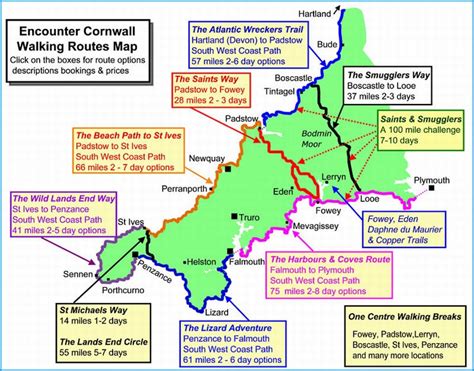 Cornwall Walks And Walking Holidays Walking Holidays In England And
