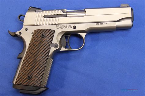Sig Sauer 1911 Nickel 45 Acp For Sale At 948672981