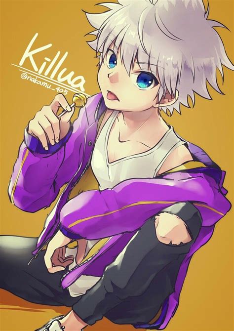 Killua Zoldyck Киллуа Золдик Hunter Anime Cute Anime Character