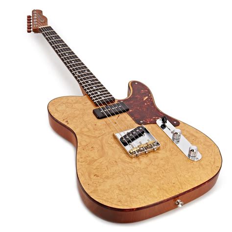 Disc Fender Custom Shop Artisan Thinline Tele Flame Maple Mahogany