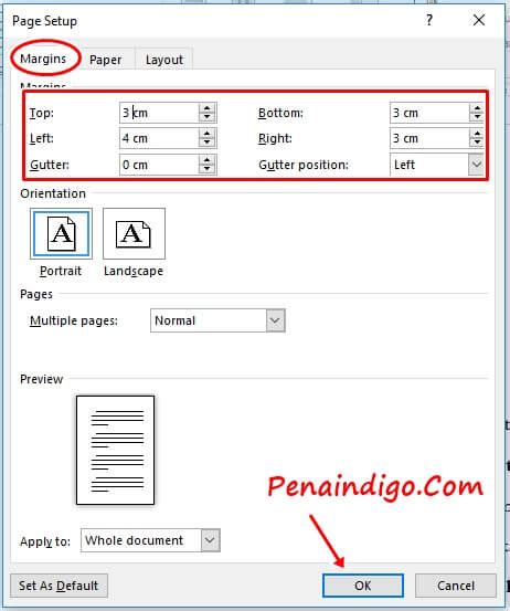 Ukuran Kertas Proposal