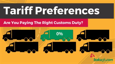 Preferential Tariff Schemes Are You Paying The Right Customs Duty