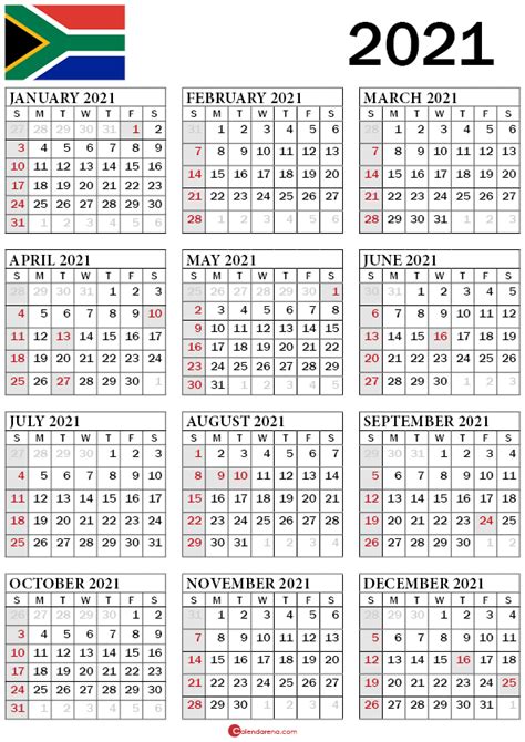 2023 Calendar Printable South Africa Get Latest 2023 News Update Gambaran