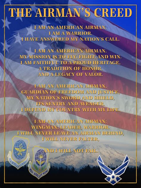 Remembering The Airmans Creed Air National Guard Commentaries