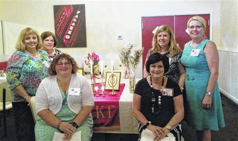 Tau Chapter Of Delta Kappa Gamma Inducts New Members Times Leader