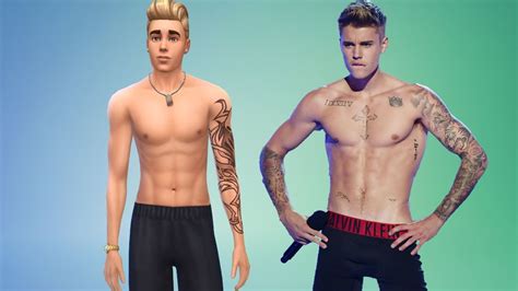 Singer Justin Bieber Best Celebrity Sims Of The Sims 4 Community
