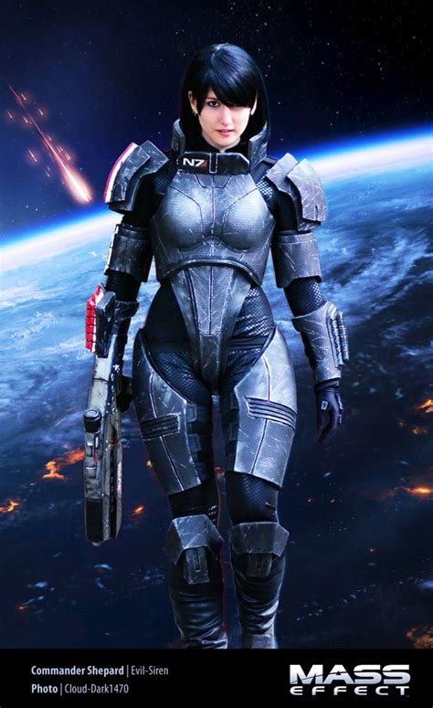 Commander Shepard Femshep Mass Effect Cosplay 03 By Evil Siren