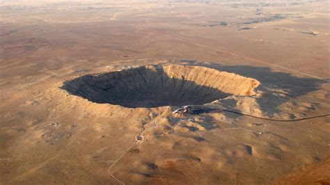 Barringer Crater May Have Been Formed By A Cosmic Curveball Asteroid