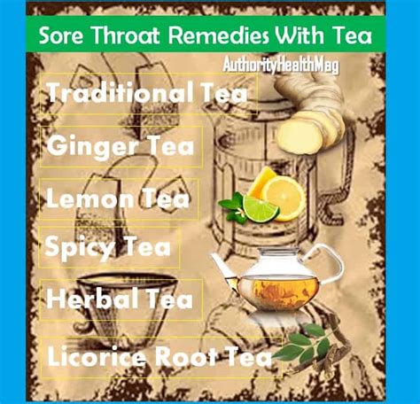 Best Tea For Soothing A Sore Throat Recipe Benefits Use