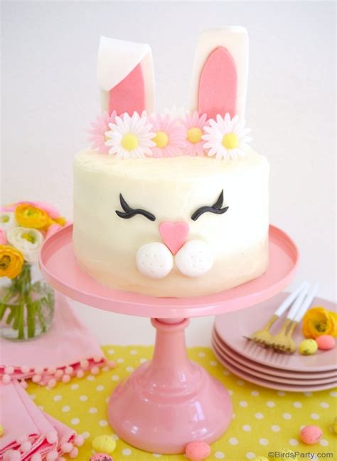 How To Make An Easter Bunny Cake 🐰🥚🌸 Party Ideas Party Printables Blog