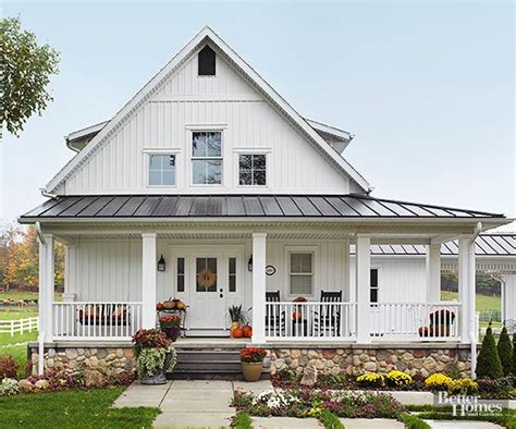 Beautiful White Farmhouses Home Stories A To Z