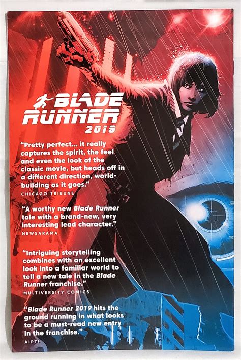 Titan Comics Blade Runner 2019 Comic Book Tommy Lee Edwards Cover A