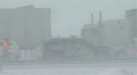 1 Dead 1 Seriously Injured In Multi Car Pileup In Buffalo Amid