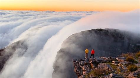 Hiker Captures Stunning Video Cloud Waterfall On Bluff Knoll So Perth