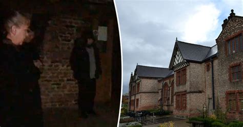 is this the moment we caught a ghost on camera at ordsall hall in salford manchester evening news