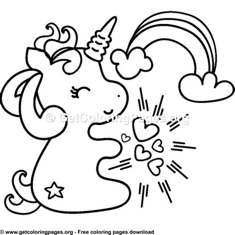 106 Cute Cartoon Baby Unicorn Coloring Pages Unicorn Themed Birthday
