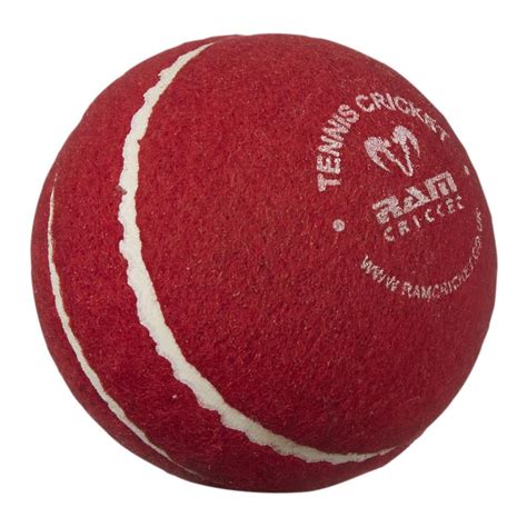 Club leather cricket ball red pack of 6 balls. Ram Cricket Tennis Cricket Ball - Training - Ram Cricket