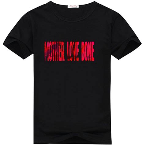Juancarly Mother Love Bone Logo Graphic Printed T Shirt For Men Black 2018shirt12321 1499