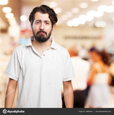Sad Young Man Crying Stock Photo By ©kues 128844444