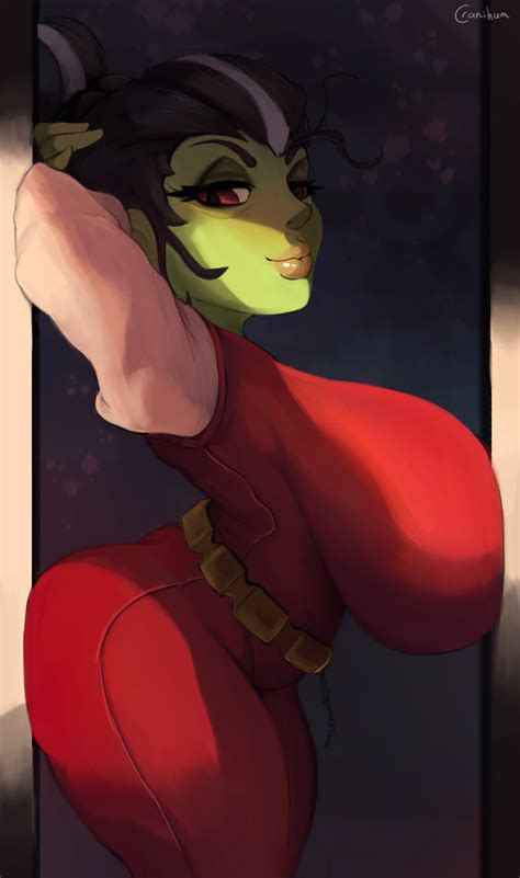 Rule 34 1girls Big Breasts Breasts Corruption Of Champions Cranihum Female Female Only Goblin