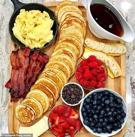 Now Mums Are Making Pancake Grazing Platters With Spectacular Results