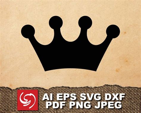 Download DOWNLOAD Crown Tiara Princess Silhouette Shape ai eps ...