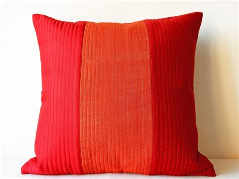 Red Pillow Covers 20x20 Pillow Cover 18x18 Throw Pillow Covers Etsy