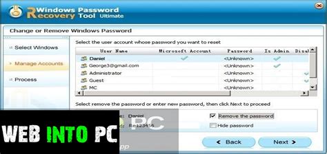 Windows Password Recovery Tool Ultimate 2020 Free Download Getintopc