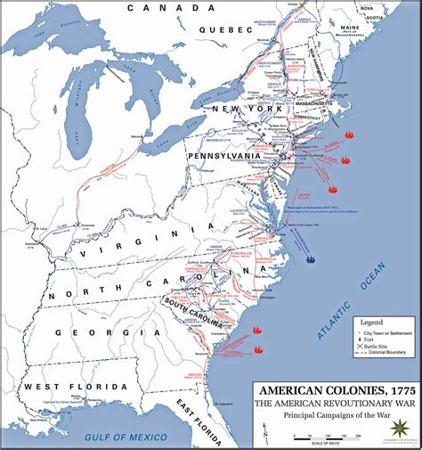 Map Of The American Revolution 1775 1783 Usma 1922x2048 