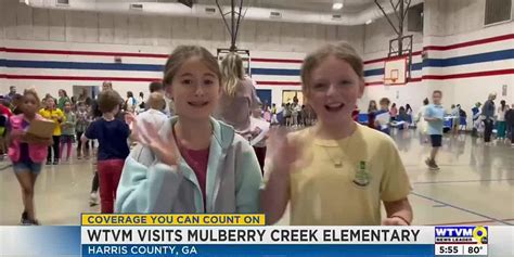 Wtvm Visits Mulberry Creek Elementary School On Career Day