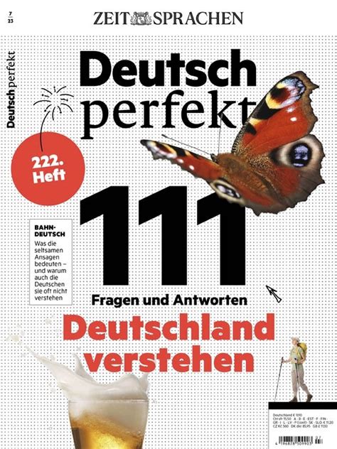 Deutsch Perfekt Nr 7 2023 Download Pdf Magazines Deutsch Magazines