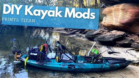 Fishing Kayak Diy Mods And Rigging Walkthrough Pobse