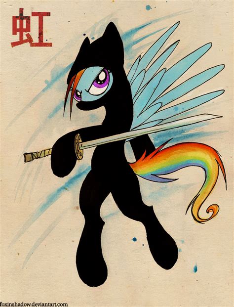 Ninja Dash Rainbow Dash Dash My Little Pony