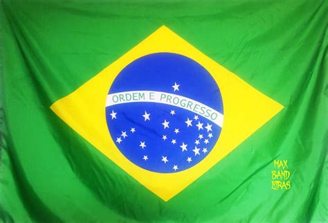 Bandeira Do Brasil Colorida Para Imprimir