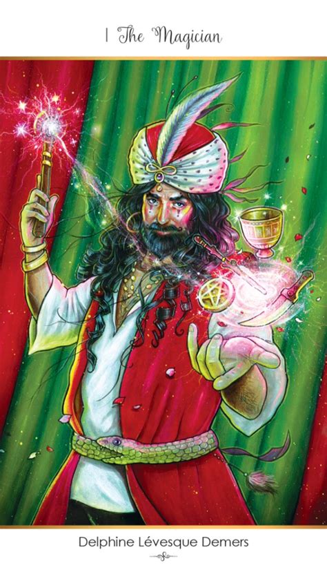 Over 70% new & buy it now; Featured Card of the Day - The Magician - 78 Tarot Carnival ~ Cirque du Tarot - Tarot by Cecelia
