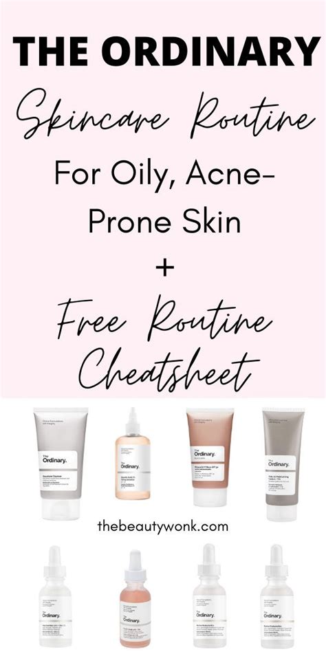 How To Use The Ordinary Skincare Products For Oily Acne Prone Skin