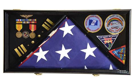 High Quality Flag And Medal Display Cabinets For Your Favorite