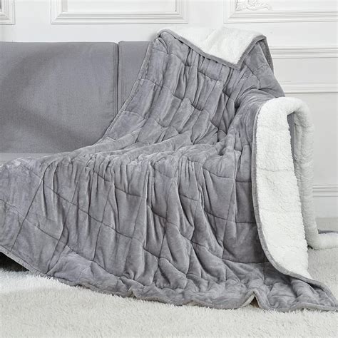 Alomidds Weighted Blanket Queen Size 20lbs 60x80 Inches