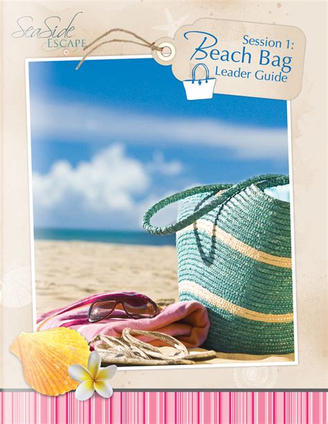 Seaside Escape Session 1 Leader Guide Beach Bag By Anonymous Goodreads