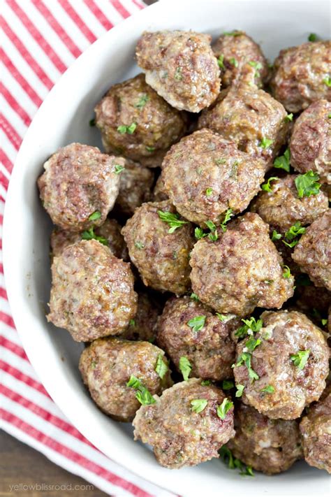 Easy Meatball Recipe Lil Luna