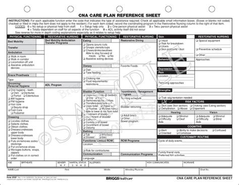 Wcs.smartdraw.com among the most popular printable worksheets. CNA Care Plan Reference Sheet