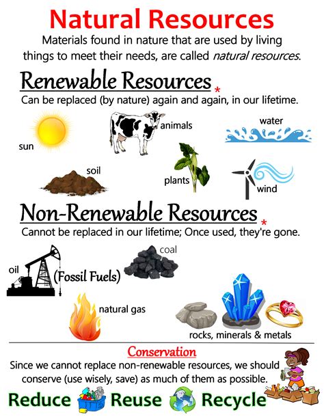 Natural Resources Anchor Chart Jungle Academy Natural Resources