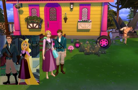 A Sims Loving Teacher — Tangled The Series Rapunzel And Eugene Travel