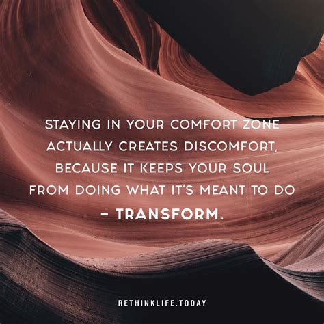 Staying In Your Comfort Zone Actually Creates Discomfort Because It